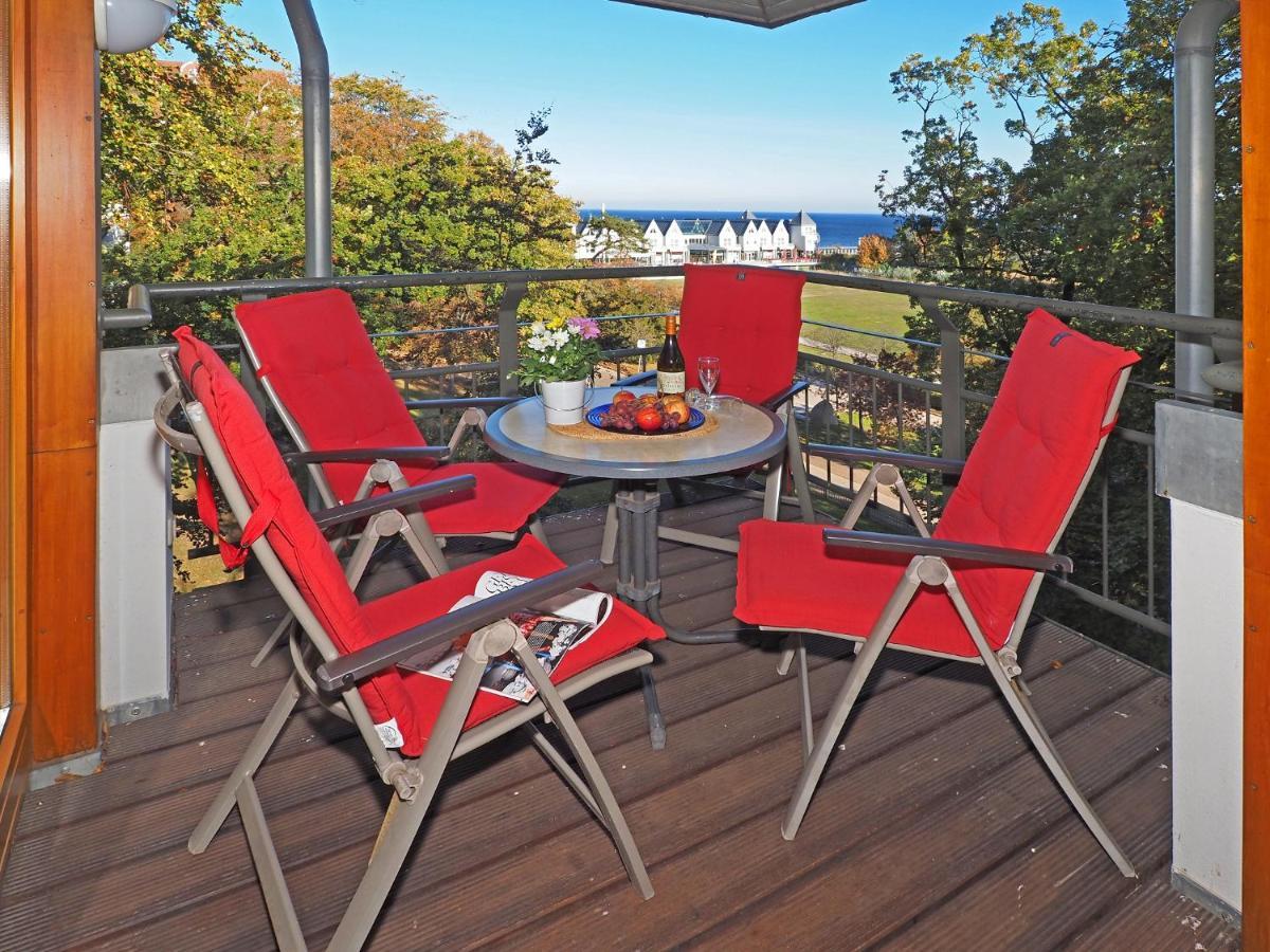Kaiservillen Heringsdorf - Ferienwohnung Mit 1 Schlafzimmer Und Balkon D232 المظهر الخارجي الصورة